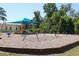 Fun playground area with swings, slides, and a covered seating area for families to enjoy at 320 Remington Dr, Oviedo, FL 32765