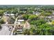 Aerial view of a quiet neighborhood with mature trees, showcasing a peaceful setting at 4646 Old Road 37, Lakeland, FL 33813