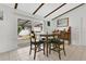 Inviting dining area with sliding doors for natural light and backyard access at 4646 Old Road 37, Lakeland, FL 33813
