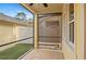 Enclosed patio area with screen and outdoor view at 5412 Factors Walk Dr, Sanford, FL 32771