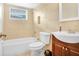 Cozy bathroom featuring a vanity, modern finishes, and a shower/tub combo at 621 Ashberry Ln, Altamonte Springs, FL 32714