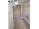 Spacious walk-in closet provides ample storage with its shelving and rods at 6240 Miramonte Dr # 102, Orlando, FL 32835