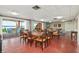 Large community room featuring tables and chairs plus an outdoor patio at 690 Osceola Ave # 502, Winter Park, FL 32789
