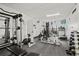 Well-equipped gym featuring treadmills, weight machines and other exercise equipment at 690 Osceola Ave # 502, Winter Park, FL 32789
