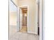 Hall bathroom with glass shower door at 9178 Panzani Pl, Windermere, FL 34786