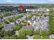 Aerial view of the property with a location marker and a reference to Downtown Orlando at 1068 Lake Baldwin Ln, Orlando, FL 32814