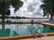 Outdoor swimming pool with ladder with lake view at 1140 S Orlando Ave # E-1, Maitland, FL 32751