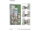 Detailed first and second floor plan with dimensions including multiple suites and an optional game/loft space at 1250 Water Maple Dr, Oakland, FL 34787