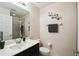 Bathroom featuring a shower, with neutral paint at 14090 Avenue Of The Groves, Winter Garden, FL 34787