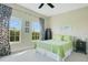 Bright bedroom with windows and curtains at 1425 Chatfield Pl, Orlando, FL 32814
