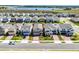 Beautiful aerial view of the home in a tranquil neighborhood, conveniently located near a lake at 14613 Erice Ave, Clermont, FL 34714