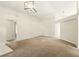 Open living area featuring high ceilings and a modern light fixture at 2987 Sabel Oak Pl, Oviedo, FL 32765