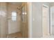 Bathroom with a glass-enclosed shower at 3994 Irma Shores Dr, Orlando, FL 32817