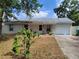 Charming single-story home with a well-maintained front yard and an attached one-car garage at 509 Dorothy Cir, Eustis, FL 32726