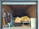 Shed interior filled with boxes and household items ready for organization or storage at 509 Dorothy Cir, Eustis, FL 32726