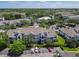 Aerial view of apartment community with mature landscaping at 5144 City St # 211, Orlando, FL 32839