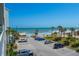 Stunning ocean view from balcony overlooking the parking lot and beach at 800 N Atlantic Ave # 417, Daytona Beach, FL 32118
