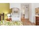 Relaxing main bedroom featuring a soaking tub, ensuite bathroom, and tropical decor at 8100 Poinciana Blvd # 2109, Orlando, FL 32821
