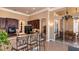 Well-appointed kitchen with breakfast bar, and access to the outdoor dining area at 1027 Algare Loop, Windermere, FL 34786