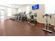 Community fitness center featuring a range of cardio equipment at 14522 Old Thicket Trace, Winter Garden, FL 34787