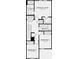 Second floor floorplan featuring a primary suite, two bedrooms, and two bathrooms at 2588 Penguin Blvd, Davenport, FL 33837