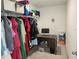 Office space in converted closet includes a desk and organization at 3020 Water Sprite St, Orlando, FL 32808