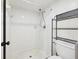 Shower featuring standard shower head, and shelving at 610 Cranes Way # 207, Altamonte Springs, FL 32701