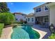 Inviting pool area with well-maintained landscaping and plenty of room for lounge chairs at 11139 Camden Park Dr, Windermere, FL 34786
