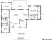 Detailed floor plan showcasing the layout of this 2,428 square foot home including the primary bedroom, kitchen, and living areas at 120 Sand Dunes Dr, Ormond Beach, FL 32176