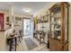 Inviting foyer with tile flooring and decorative accents at 120 Sand Dunes Dr, Ormond Beach, FL 32176