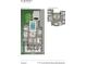 Detailed first and second story floor plan featuring a pool, cabana, and multiple suites at 1244 Water Maple Dr, Oakland, FL 34787