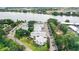Aerial view of complex near the water at 1550 11Th Ne St # H-4, Winter Haven, FL 33881