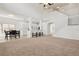 Expansive living area, kitchen and dining, with abundant natural light at 1825 Saffron Plum Ln, Orlando, FL 32828
