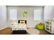 Cozy bedroom with whimsical decor and great natural light at 2252 Emerald Springs Dr, Apopka, FL 32712