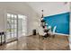 Cozy dining area with modern lighting and view of outdoor patio at 280 Bay St, Apopka, FL 32712