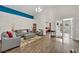 Spacious living area with modern decor and access to outdoor patio at 280 Bay St, Apopka, FL 32712
