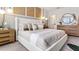Stylish bedroom with pendant lighting, decorative pillows, and elegant wall art at 2903 Canary Ave, Davenport, FL 33837