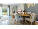 Open dining area features a round table, decor, and a sliding glass door allowing ample natural light at 2903 Canary Ave, Davenport, FL 33837
