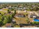 Sprawling residential area showcasing a single-Gathering home with a spacious backyard and nearby community pool at 3166 Canby Dr, Deltona, FL 32738