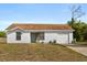 Inviting single-Gathering home showcasing a well-manicured front lawn and attached one car garage at 3166 Canby Dr, Deltona, FL 32738