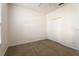 Bedroom features a ceiling fan, a closet, neutral carpet and a window at 9723 Pecky Cypress Way, Orlando, FL 32836