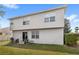 Expansive backyard offers ample space and features a sliding door for easy indoor-outdoor living at 9919 Cypress Knee Cir, Orlando, FL 32825