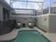 Inviting private pool with sun loungers, offering a tranquil space for relaxation and outdoor enjoyment at 1036 Leader Street, Davenport, FL 33896