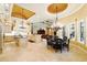 Bright open concept features gourmet kitchen, breakfast nook and living room at 11055 Ullswater Ln, Windermere, FL 34786