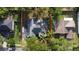 Aerial view showcasing the roof and yard of this property at 1200 Montheath Cir, Ocoee, FL 34761