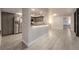 Modern kitchen with gray cabinets, stainless steel appliances and granite countertops at 1270 Saint Tropez Cir # Ge, Orlando, FL 32806