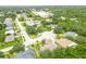 Aerial view of the neighborhood showcasing the surrounding homes and neighborhood at 157 Long Pine Dr, Deltona, FL 32725