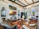 Cozy living room with stylish furnishings, decor, and comfortable seating arrangements at 200 Valencia Ridge Dr, Auburndale, FL 33823