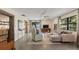 Cozy living room featuring a ceiling fan, neutral palette and ample seating at 2519 Gabriel Rd, Fort Meade, FL 33841