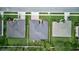 Aerial view of the property showing the roof, landscaping, driveway, and surrounding neighborhood at 2626 Greenwillow Dr, Orlando, FL 32825